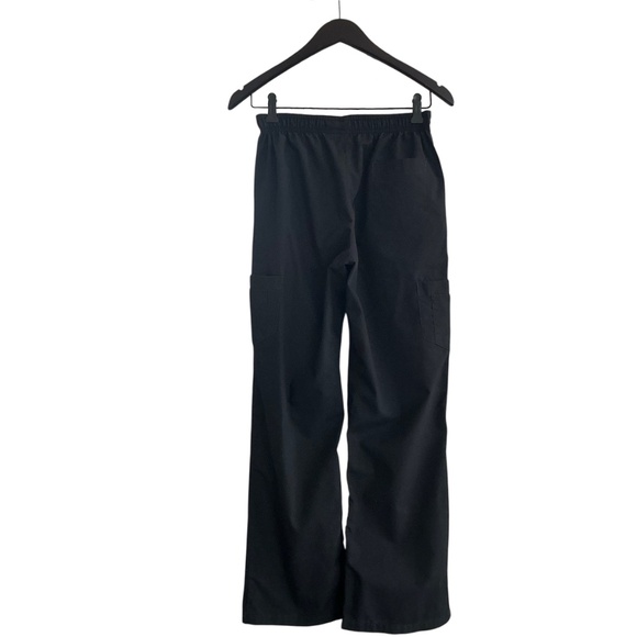 Black Mobb Scrub Pants with 7 Pockets - Picture 2 of 2